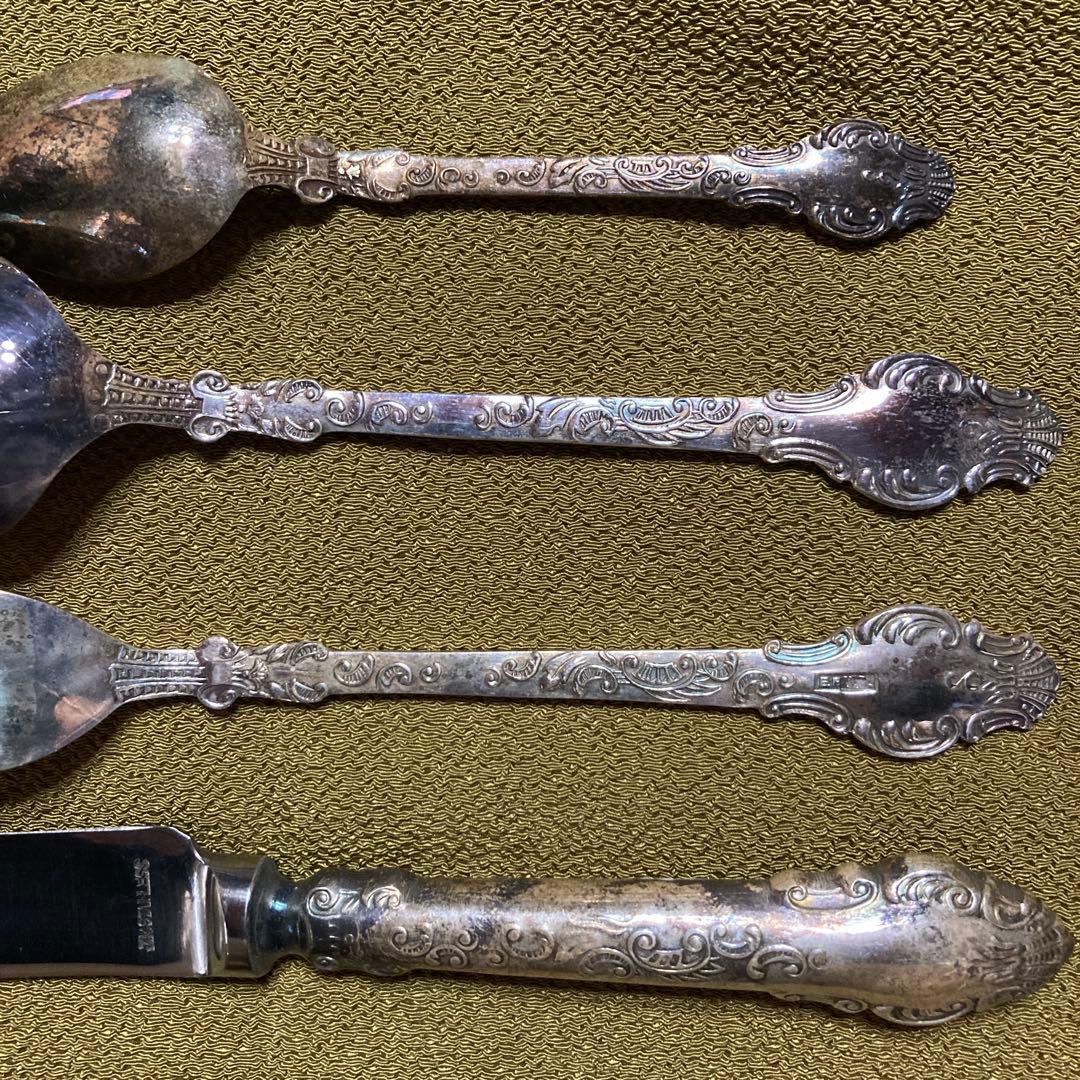 松坂屋カトラリーセット　ディナーセット24本　EP印(シルバーコーティング)箱無