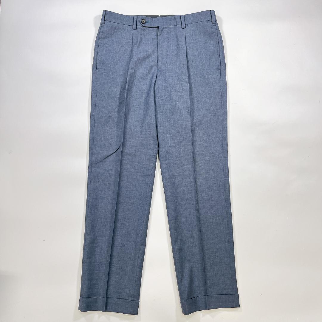 バーニーズニューヨーク ビジネススーツ ブルーグレー 46 ロロピアーナ