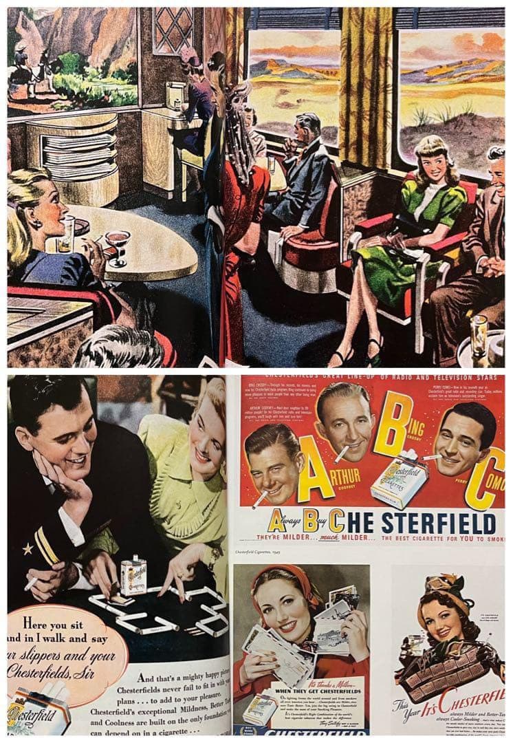 洋書 All-American Ads 40s 広告 スペースエイジ インテリア