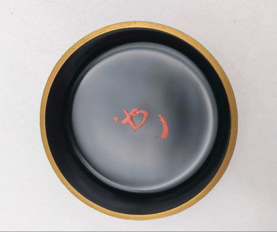 c857 大棗　八ツ橋蒔絵 堀之内宗完書付 加州 大井好雲斎造 木箱 茶道　古物