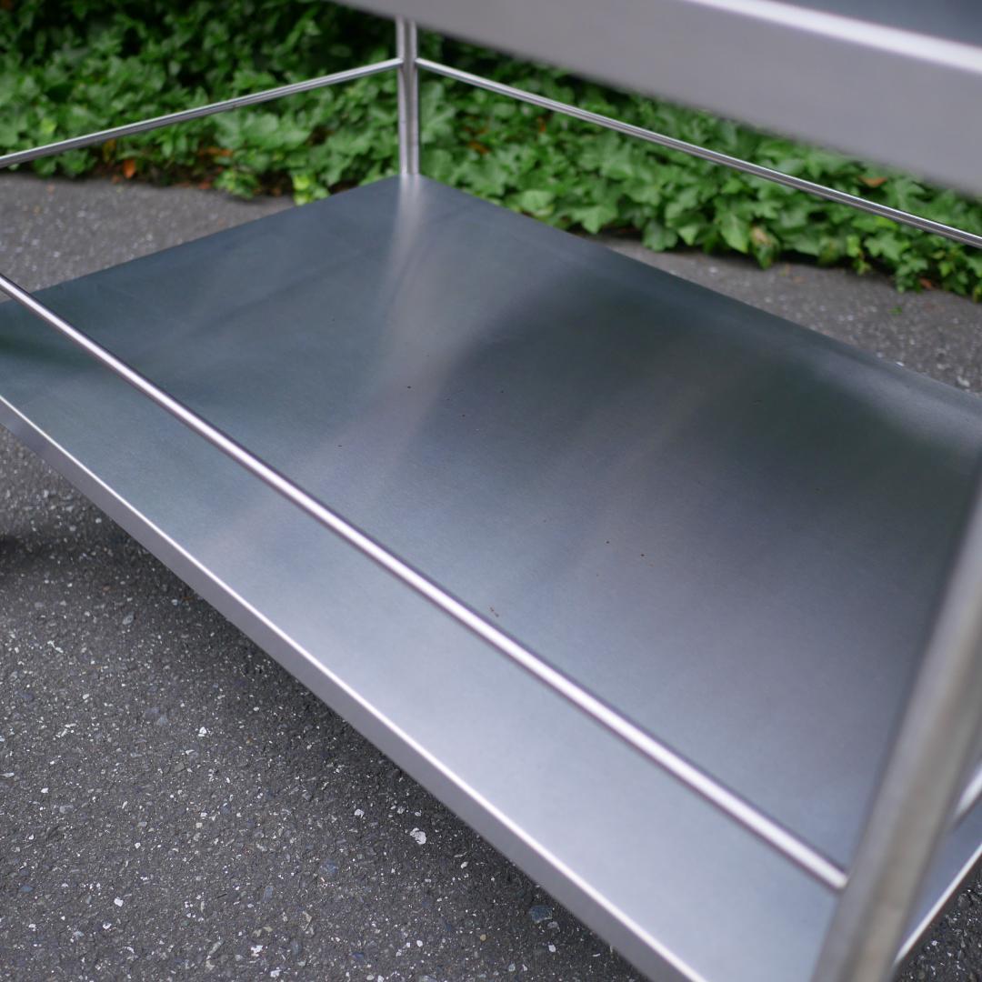 IKEA イケア FLYTTA フリッタ キャスター付 ステンレスキッチンワゴン