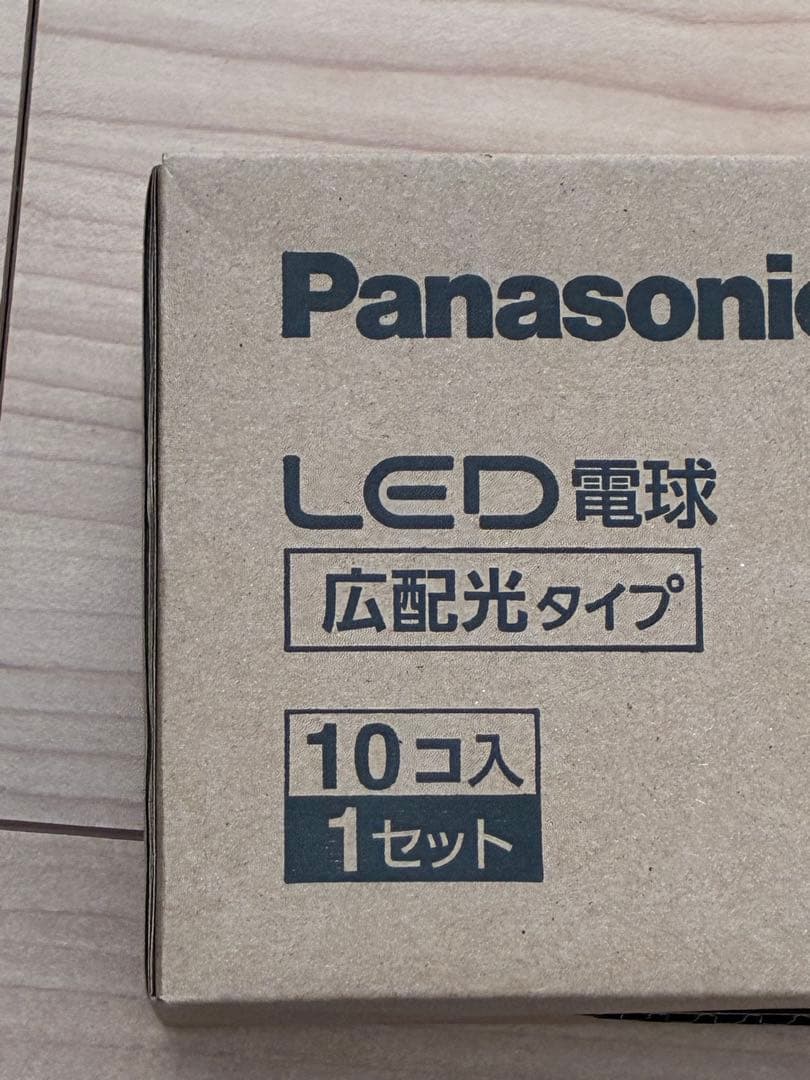 34 Panasonic LEDミニクリプトン電球 電球色 60W 広配光10球