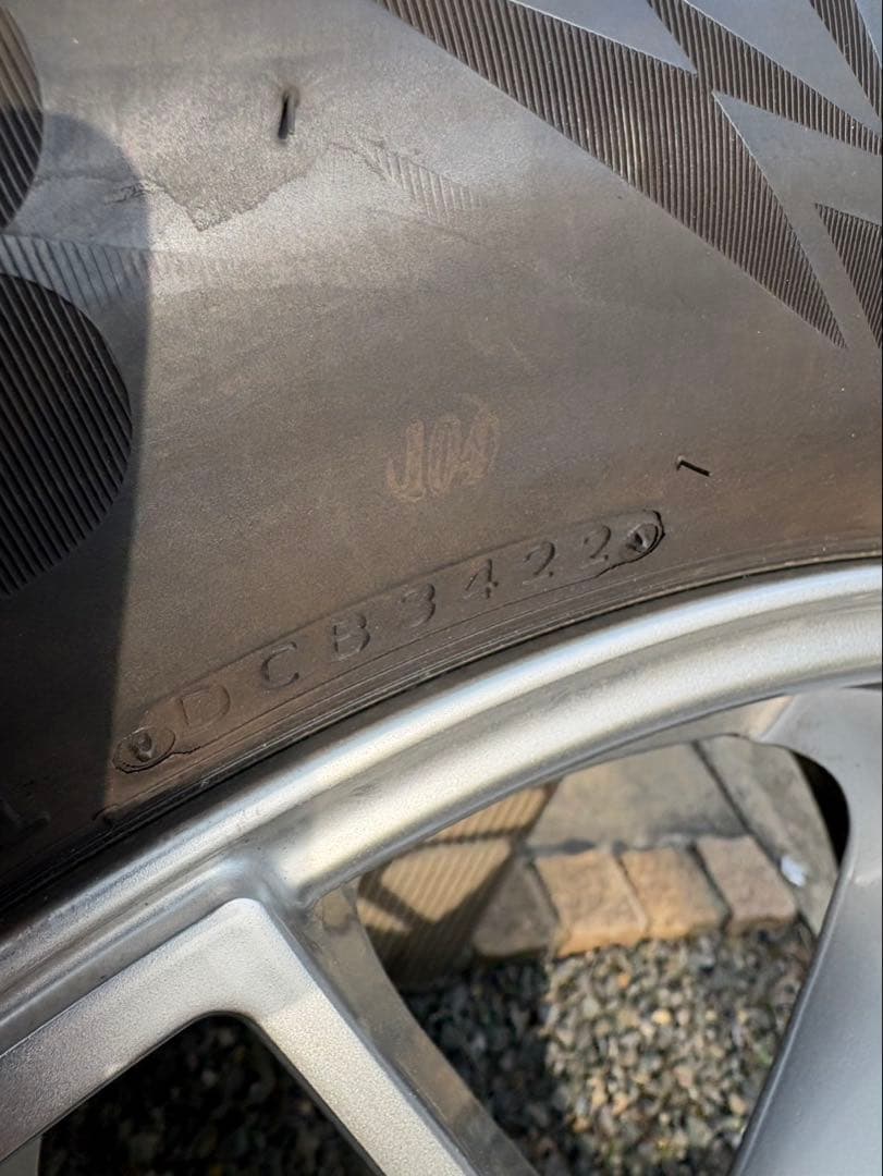 265/55R20 ブリヂストンBLIZZAK DM-V3タイヤホイールセット