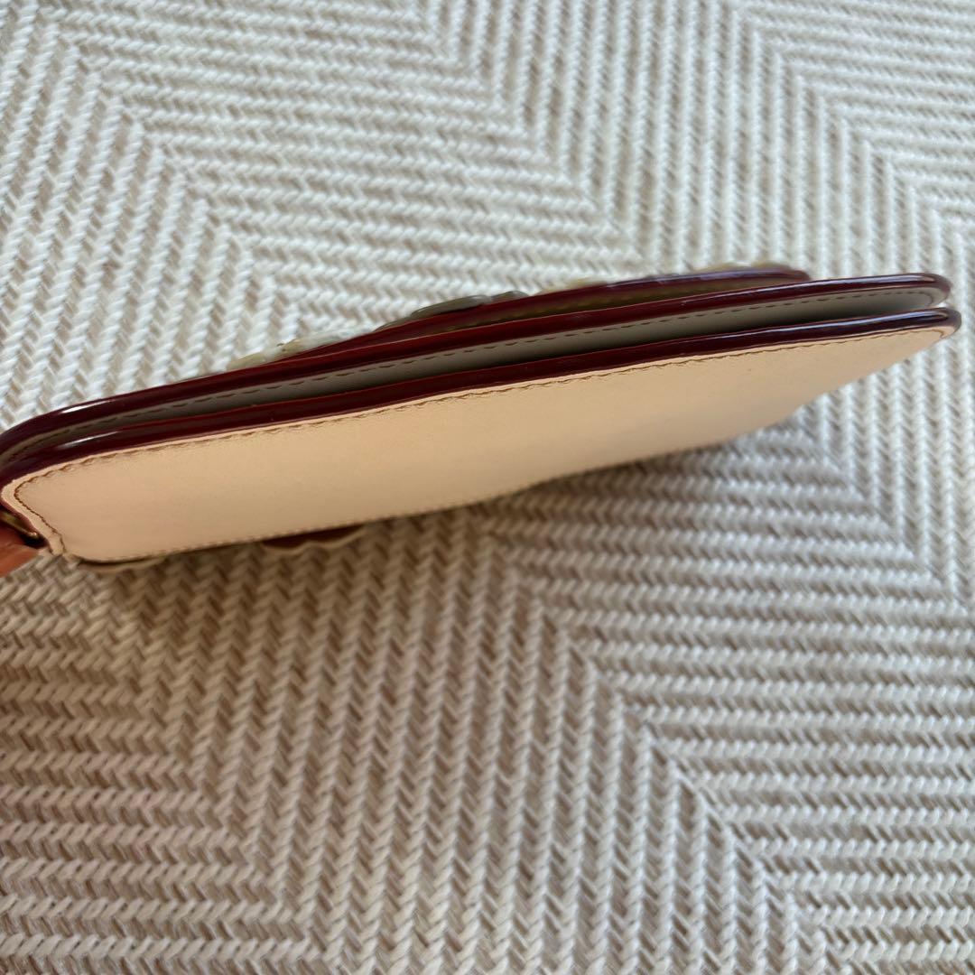 COACH ティーローズクラッチバッグ