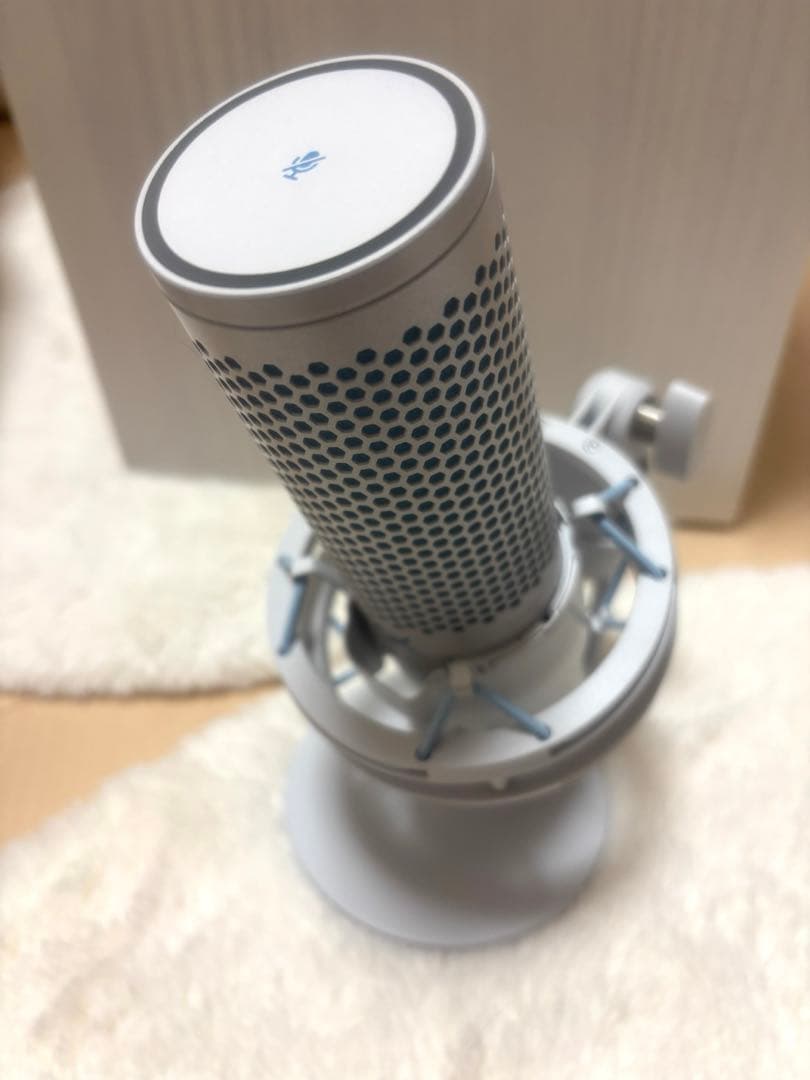 HyperX QuadCast 2 コンデンサーマイク ホワイト