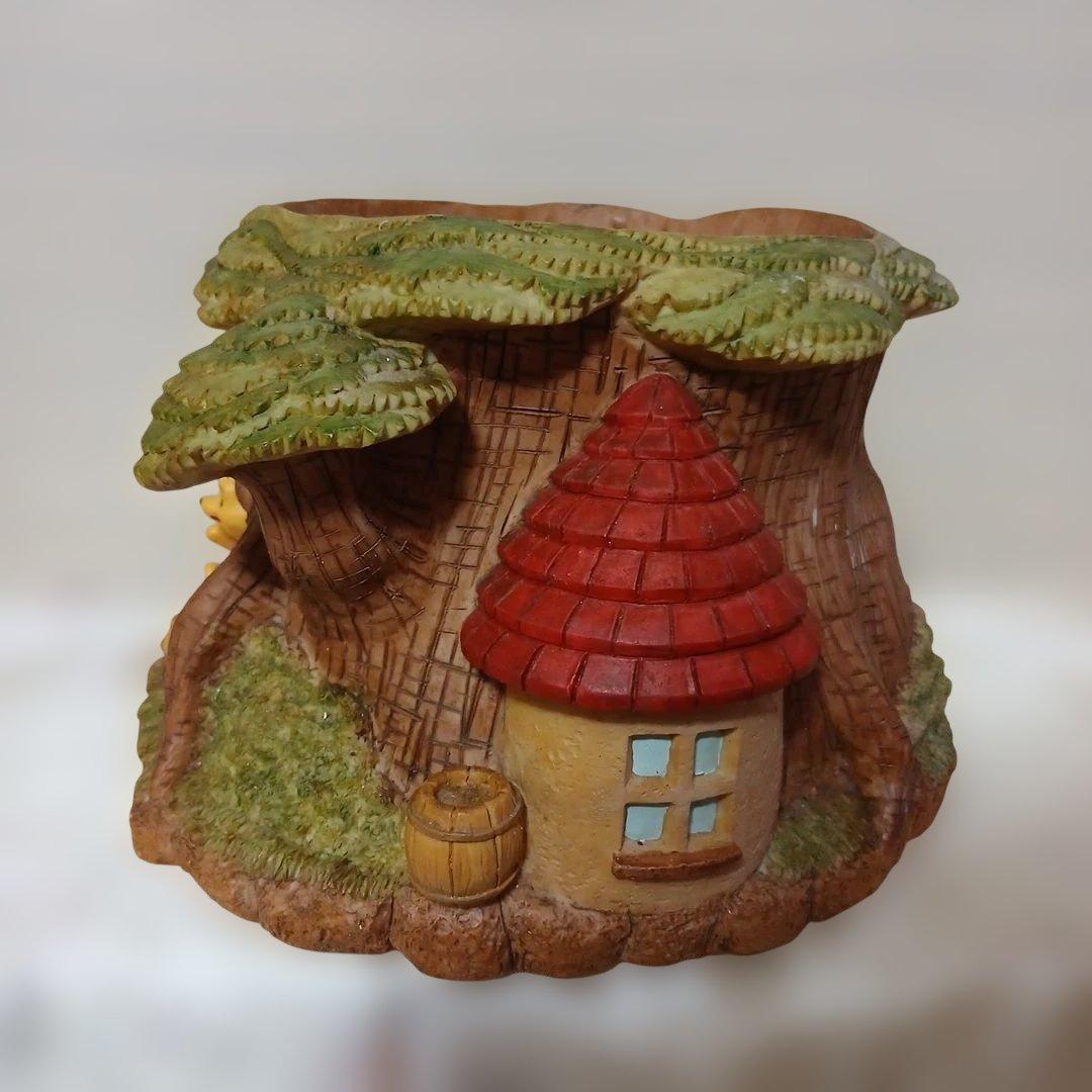 くまのプーさん　鉢カバー　プランター　置物