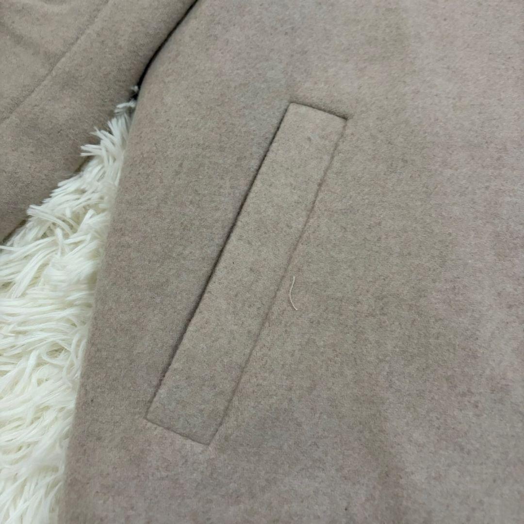 《美品》 OPAQUE.CLIP オペークドットクリップ ベージュ コート(S)