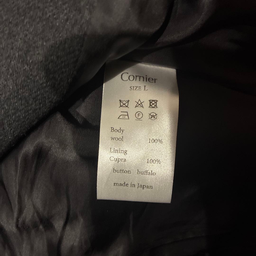 Cornier コルニエ　24aw DOUBLE CLOTH PEA COAT