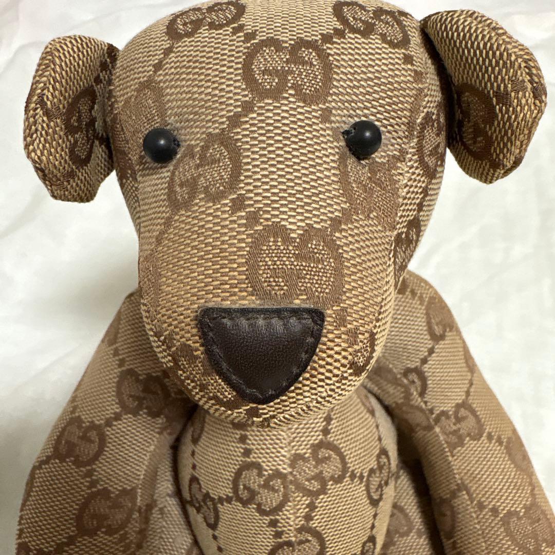 【希少品】GUCCI テディベア GGキャンバス