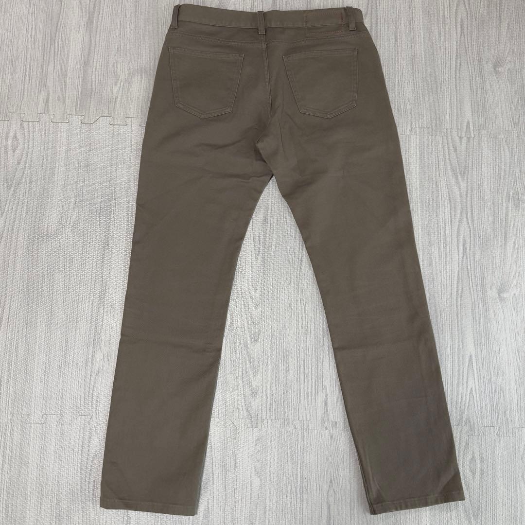 HERMES◆ ストレートカットジーンズ ブラウン