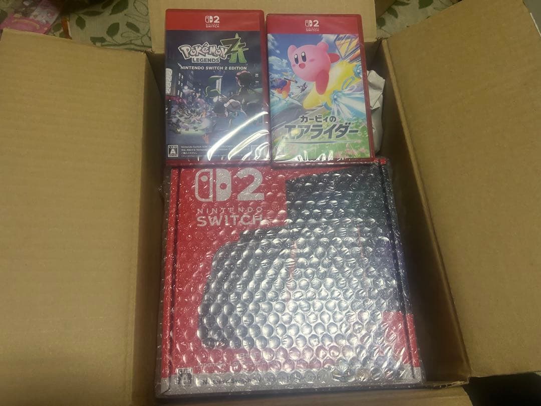 Nintendo Switch 2(マリオカート)ソフト 2本セット 未使用品