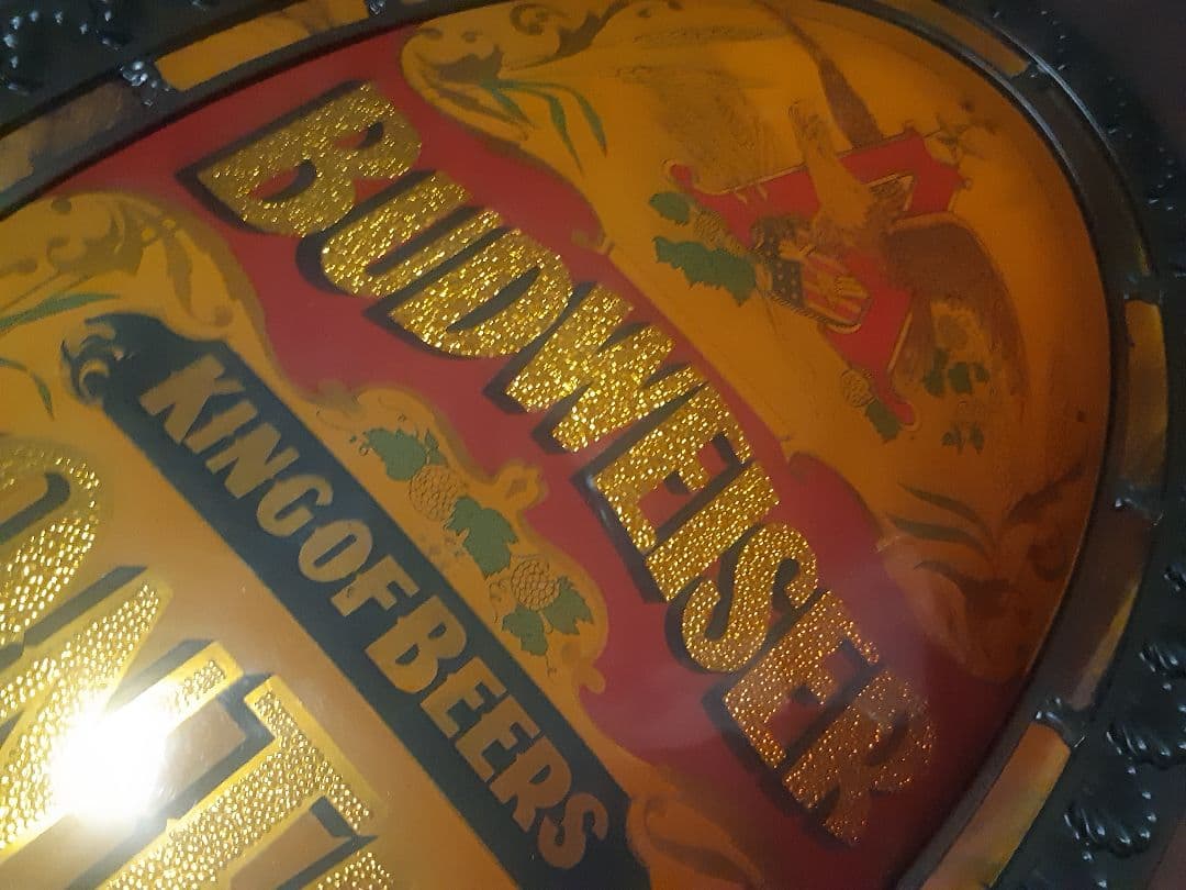 エース☆Budweiser ON TAP サイン大型壁掛け