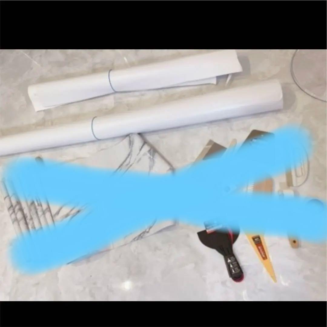 賃貸OK 壁紙屋本舗　貼って剥がせるリメイクシート　ホワイトシートのみ