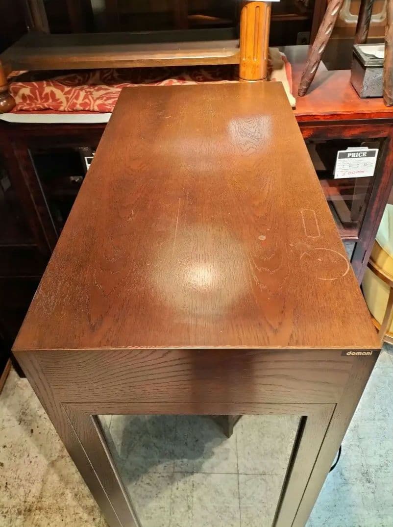 M♦ポンスケカリモク家具 ドマーニ　ガラスキャビネット