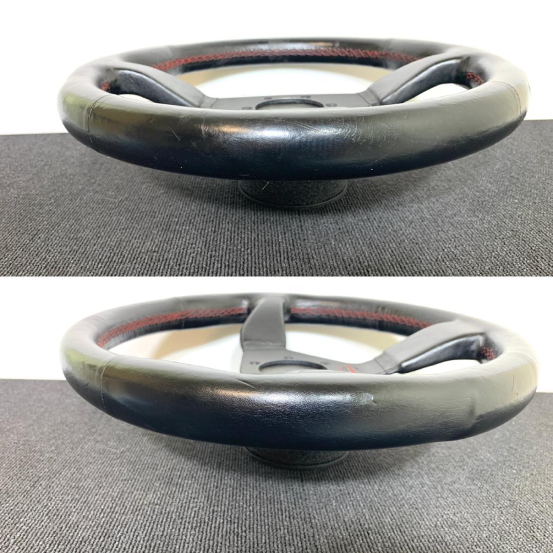 パーソナル グリンタ 35パイ 当時物 ブラックレザー ステアリング