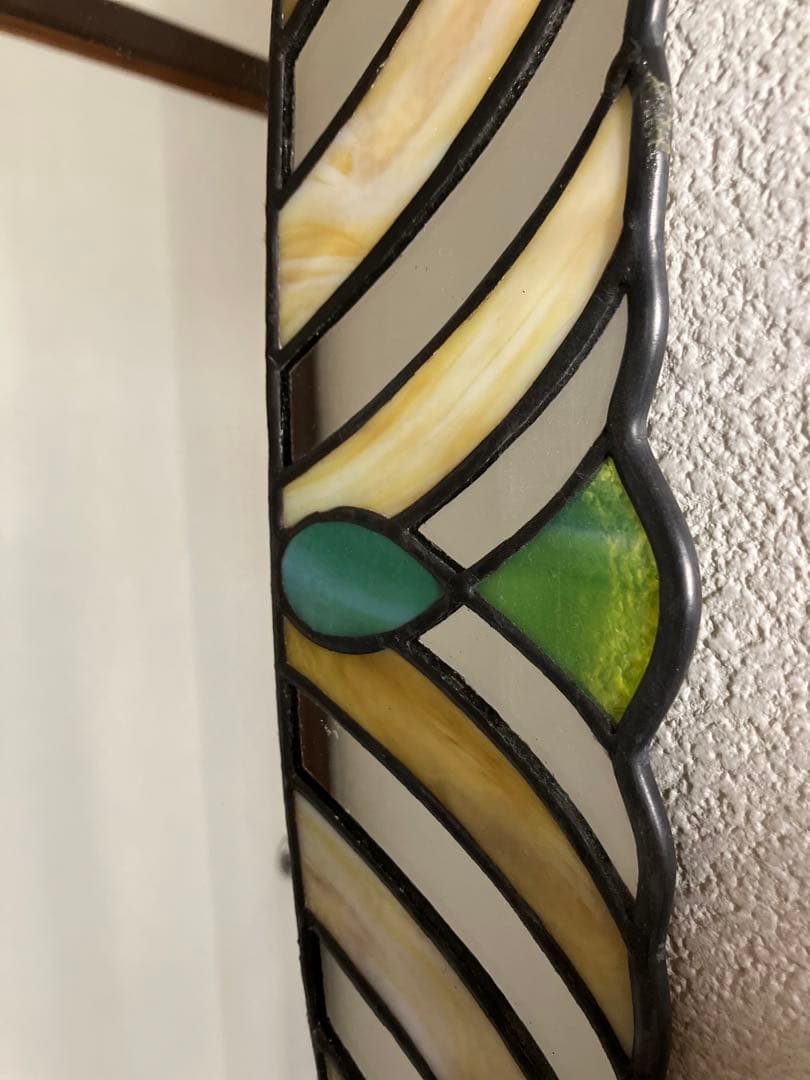 ステンドグラス 鏡