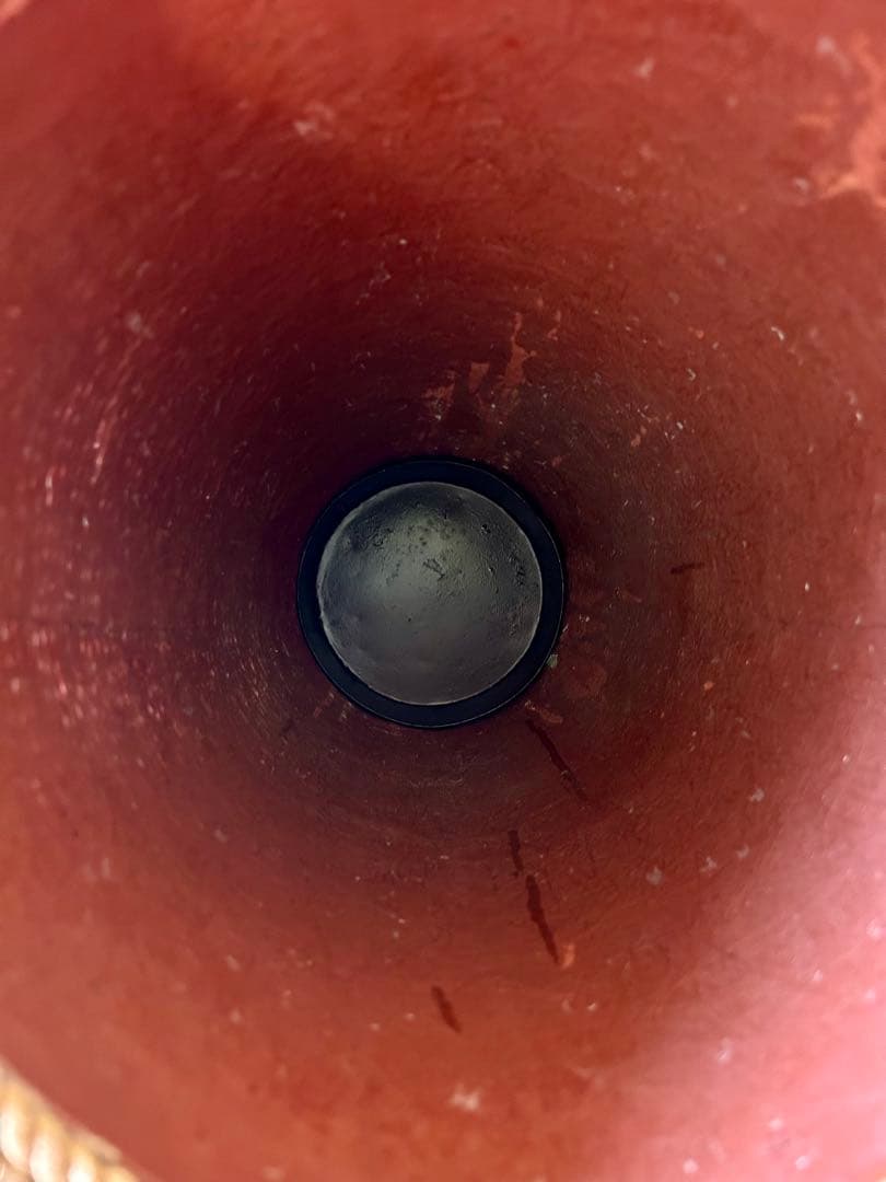 ロープ編み 円筒形傘立て