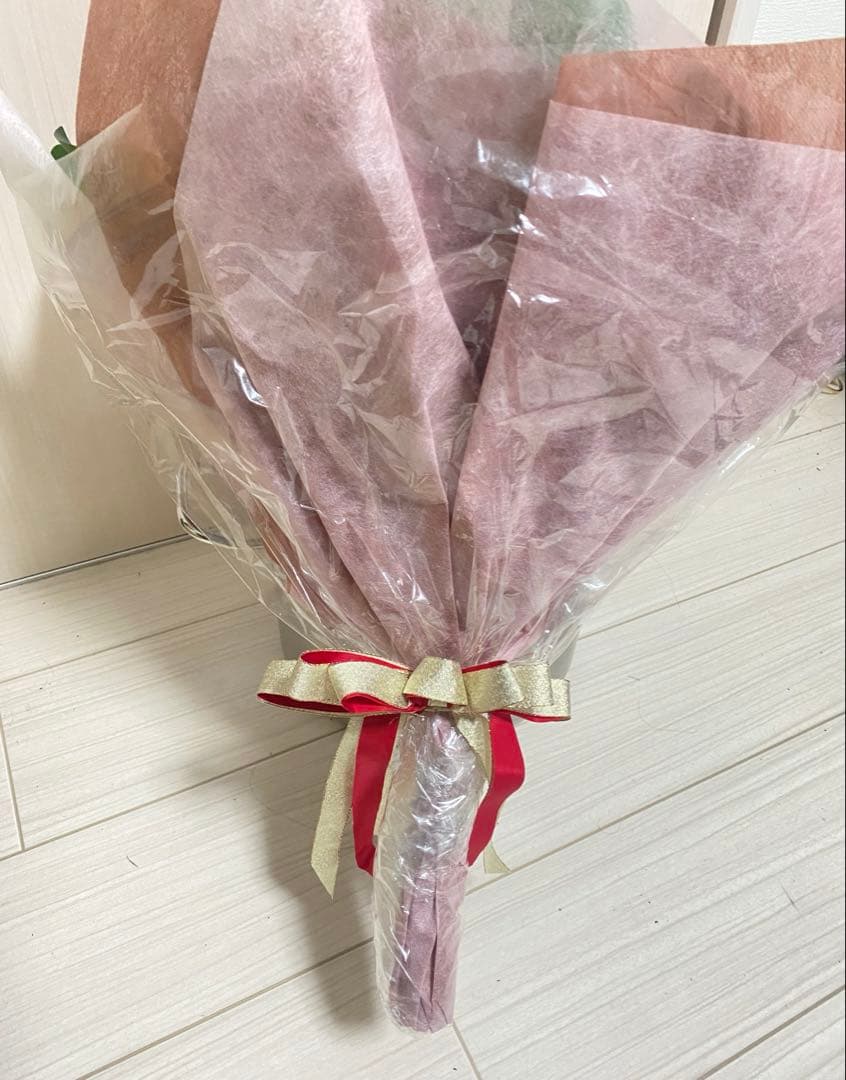 薔薇　花束　100本 赤　造花　ソープフラワー