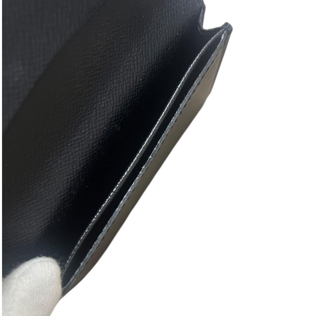【美品★イニシャル入】ルイヴィトン 名刺入れ カードケース エピ ブラック