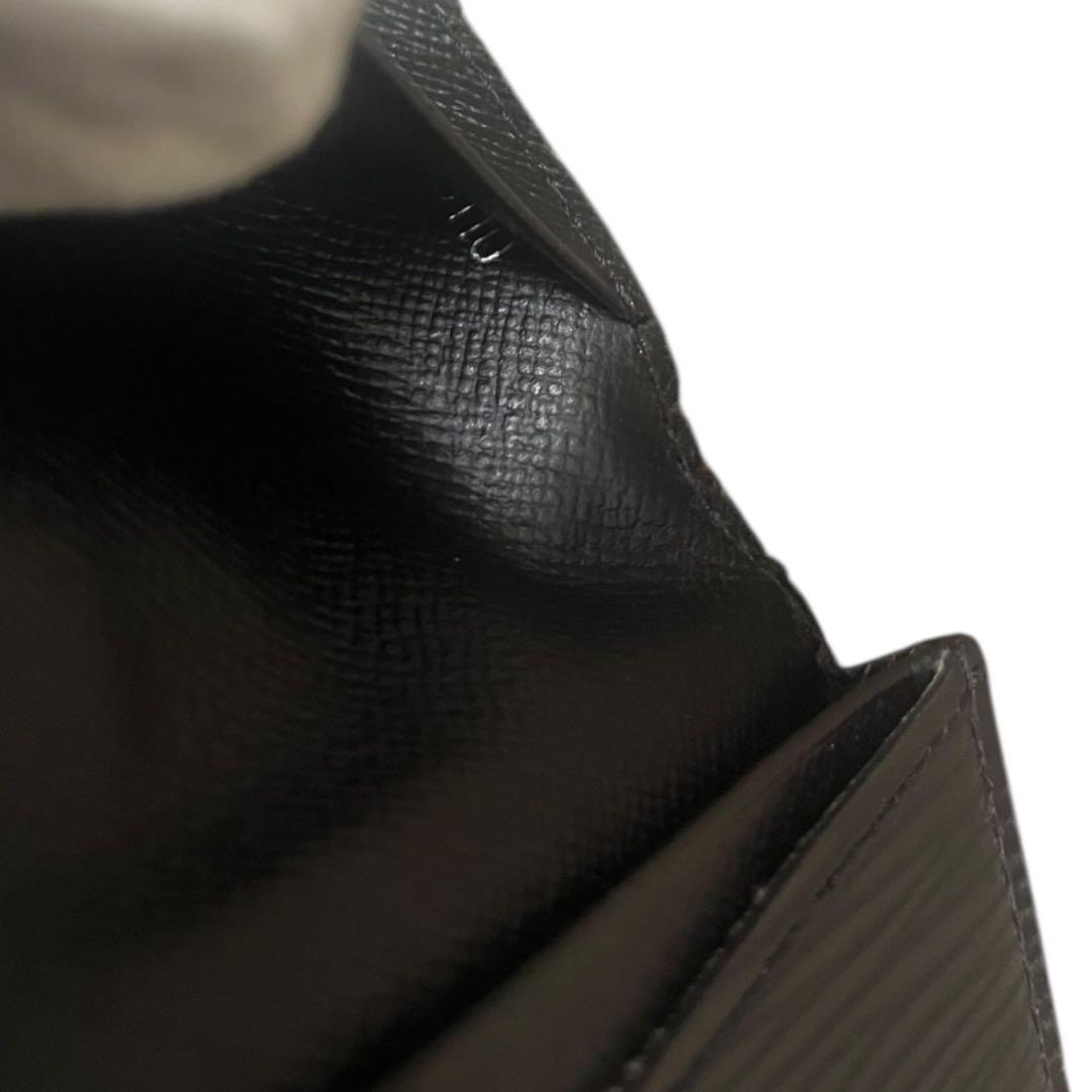 【美品★イニシャル入】ルイヴィトン 名刺入れ カードケース エピ ブラック