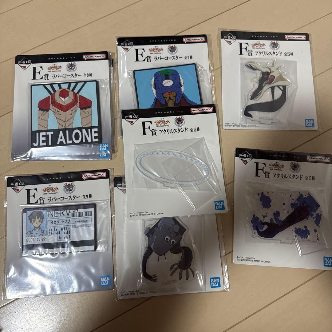 エヴァンゲリオン 一番くじ フィギュア ラストワン、Ｃ賞、D賞セット おまけ付き