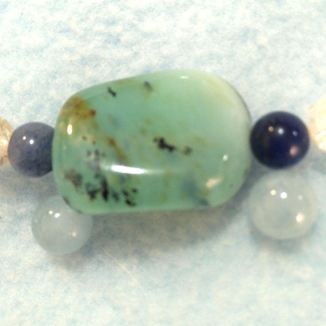 SAYA様 ブレス２点 幸運体質特集♡希少 デンデライト入ブルーオパール ブレス