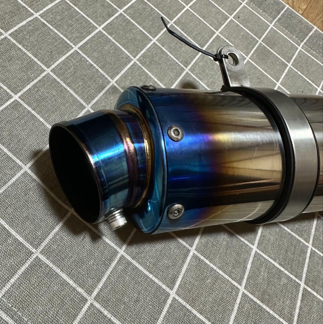 ｋfactory GPオーバルサイレンサー(楕円)差込みΦ60.5 汎用