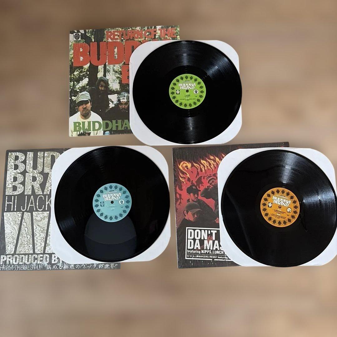 Buddha Brand レコード3枚セット
