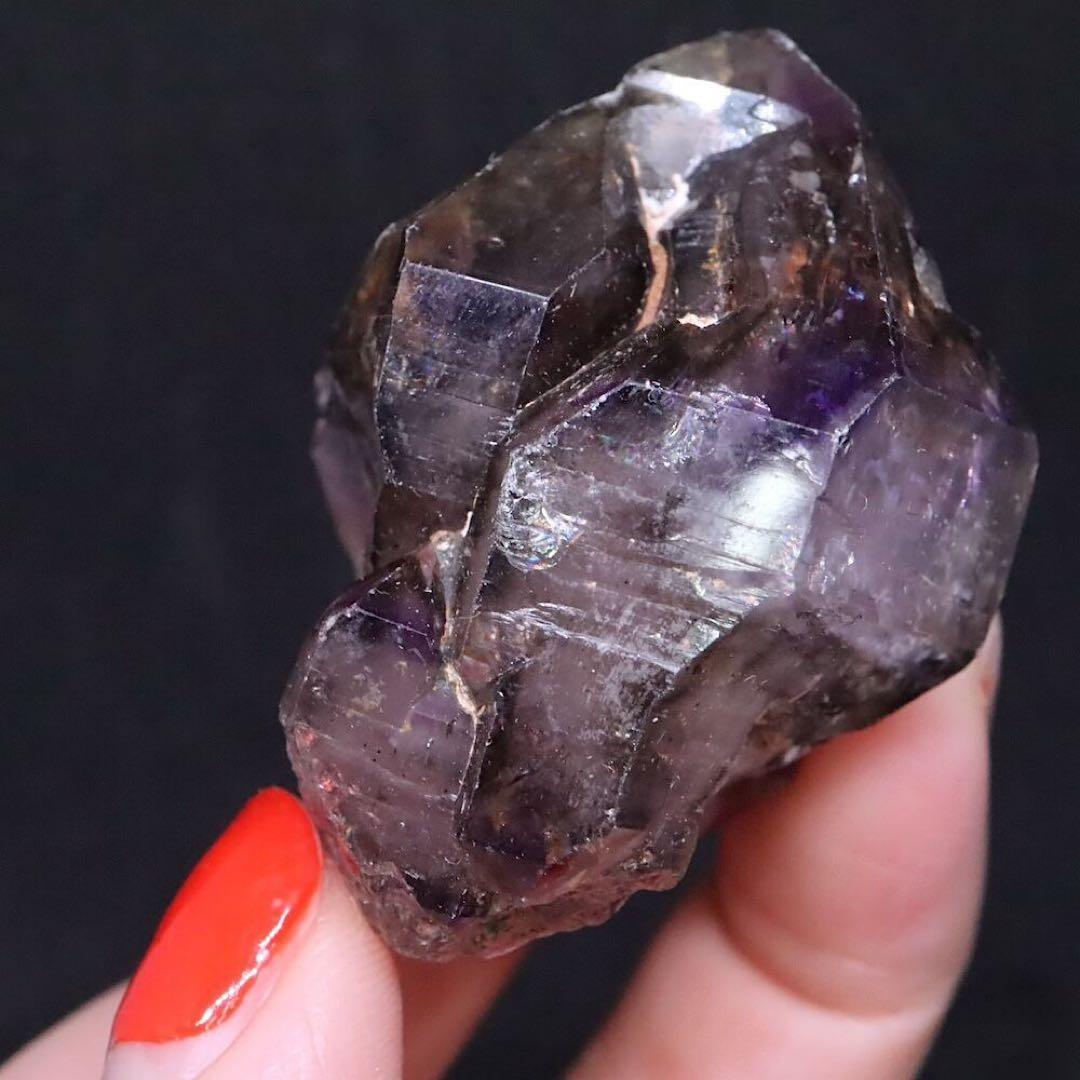 スーパーセブン セプター スモーキー アメジスト紫水晶55,7g AMT155