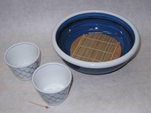 砥部焼「こんな組合せno-2（７寸ゴス鉢他）」■ 送品先（送料）確認用出品■