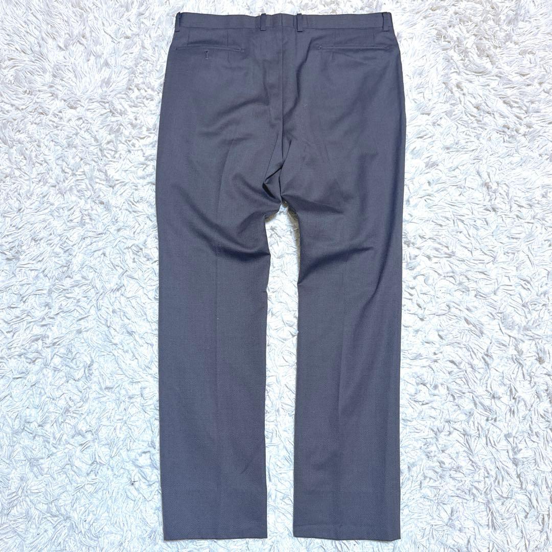 《極美品》TENORAS XL LL 3ピーススーツ グレー 光沢感 青み感