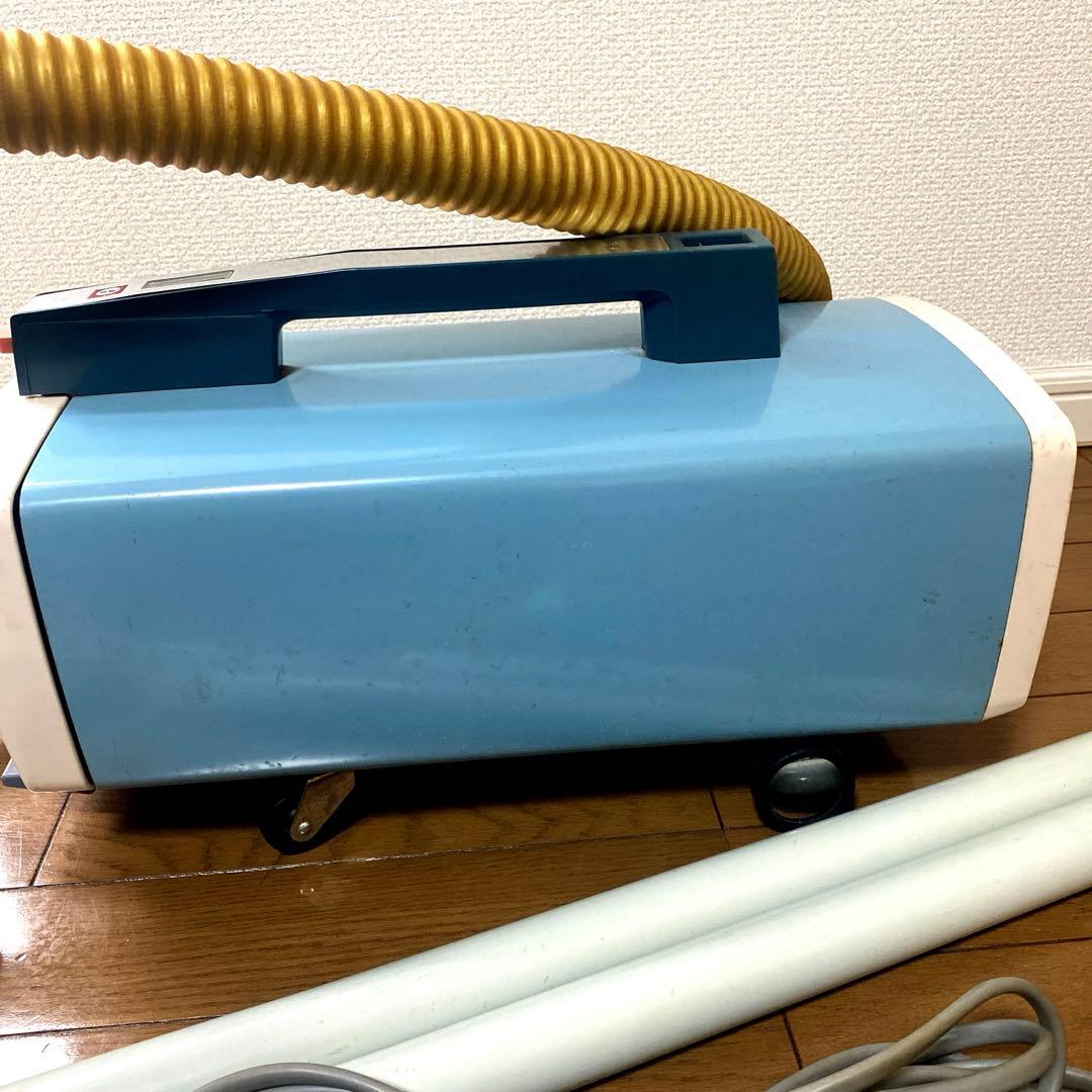 昭和レトロ 業務用掃除機 EC-410 通電/足踏み動作OK インダストリアル