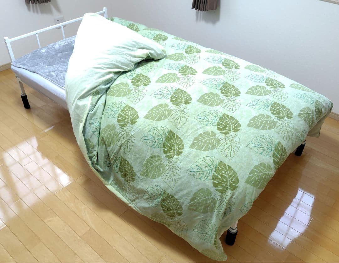 【富士新幸(株)】羽毛掛けふとん　ダブルサイズ　二層式　ツインキルト