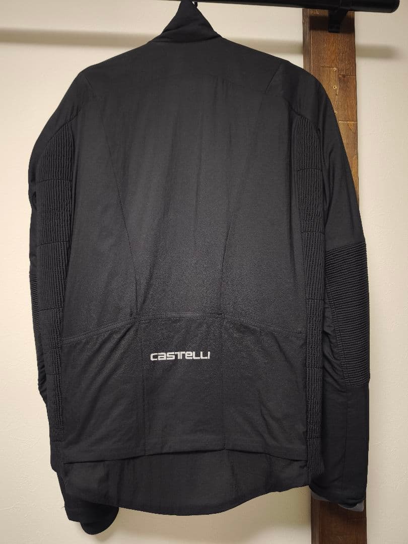 Castelli ELEMENT LITE JACKET M ブラック/ライム