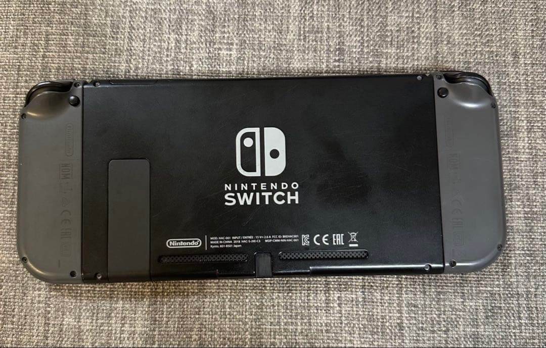 Nintendo Switch 本体 グレー 箱なし