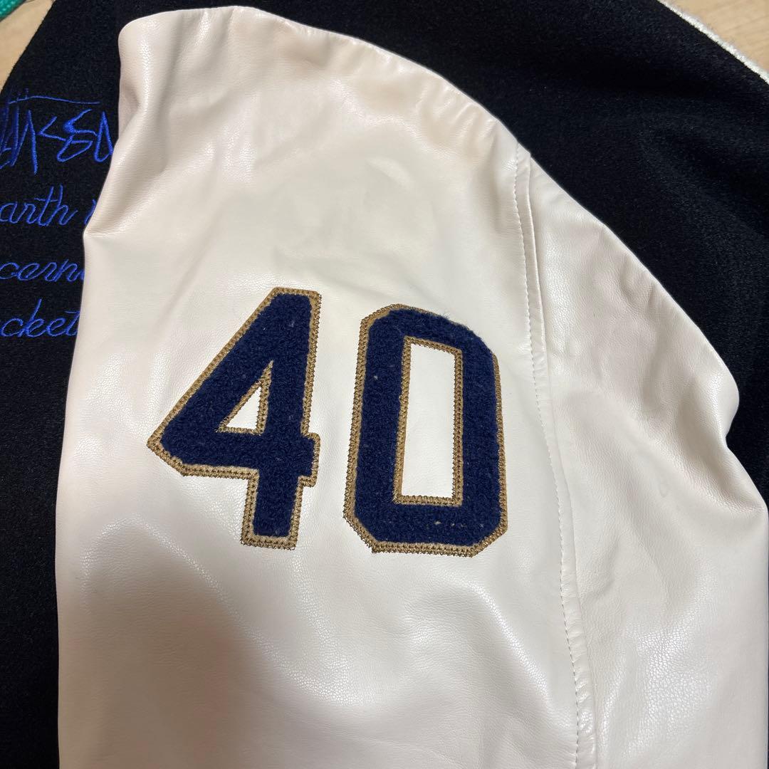 Stussy スタジャン 40サイズ 1980-2020