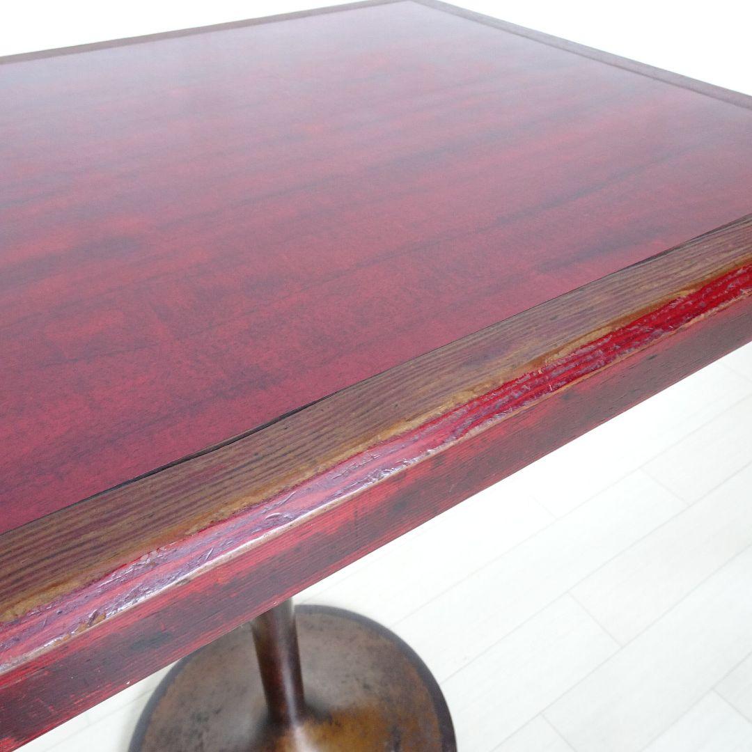 新宿の老舗喫茶店で使われていた　テーブル　┃木製テーブル レトロ・ヴィンテージ