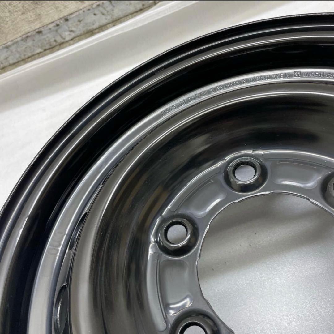 新車外し.超美品☆2025年式☆キャラバン 純正15インチ スチールホイール