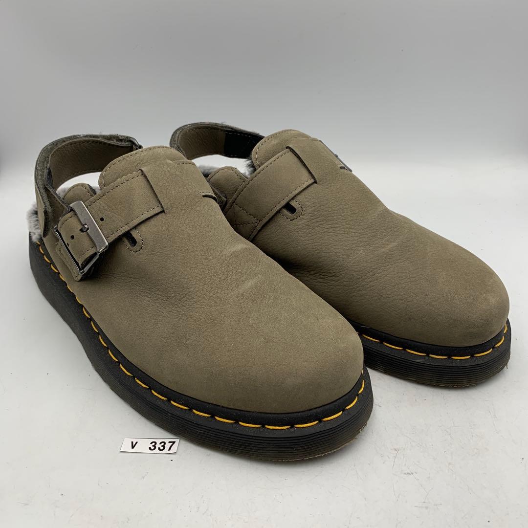 V337 ドクターマーチン サンダル US10 約28cm カーキ