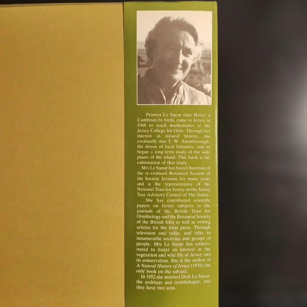 Flora of Jersey フランシス・ル・スール著 植物誌 洋書