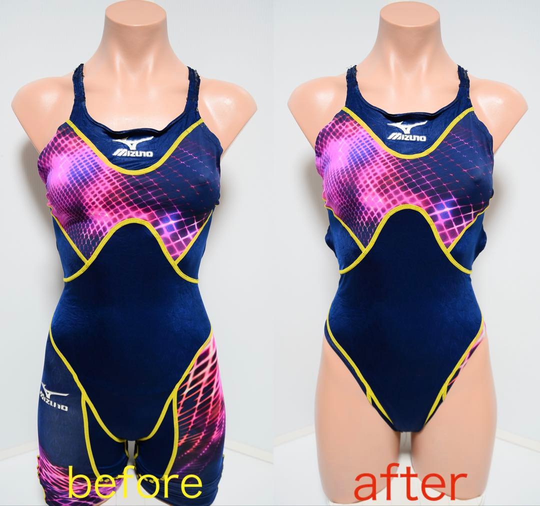 ミズノ mizuno 小尻カット ハイレグ rom 競泳水着 コスプレ グラビア