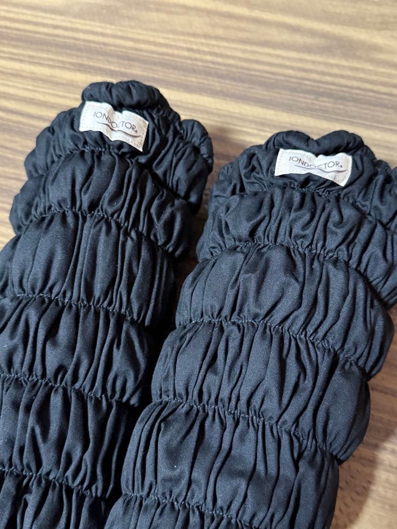 ★未使用品★イオンドクター レッグウォーマー41 ブラック