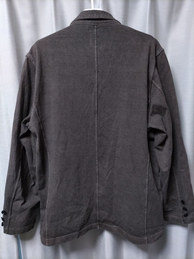 グッドオン　ヘビージャージーテーラージャケット　グレー ピグメント