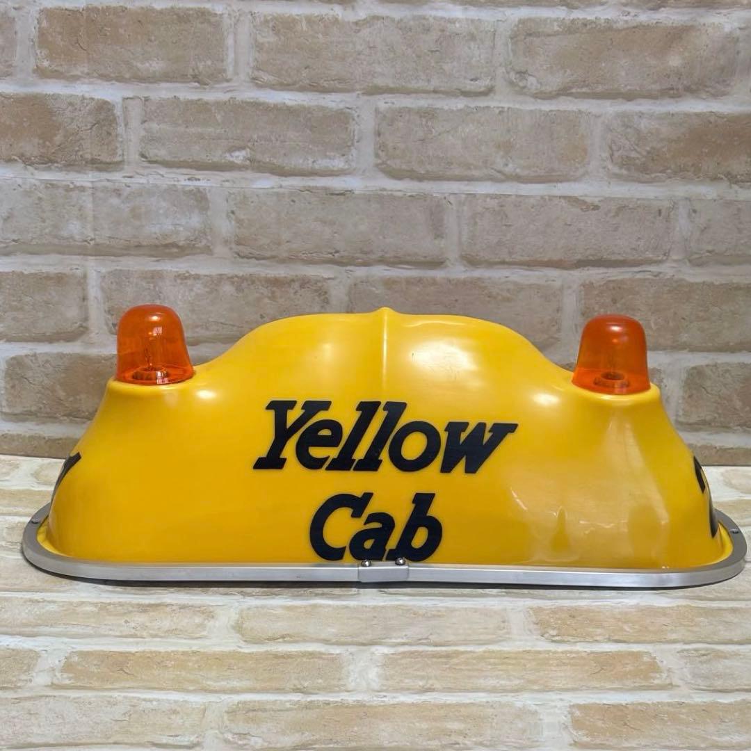 Yellow Cab Taxi ルーフサイン　US雑貨　イエローキャブ