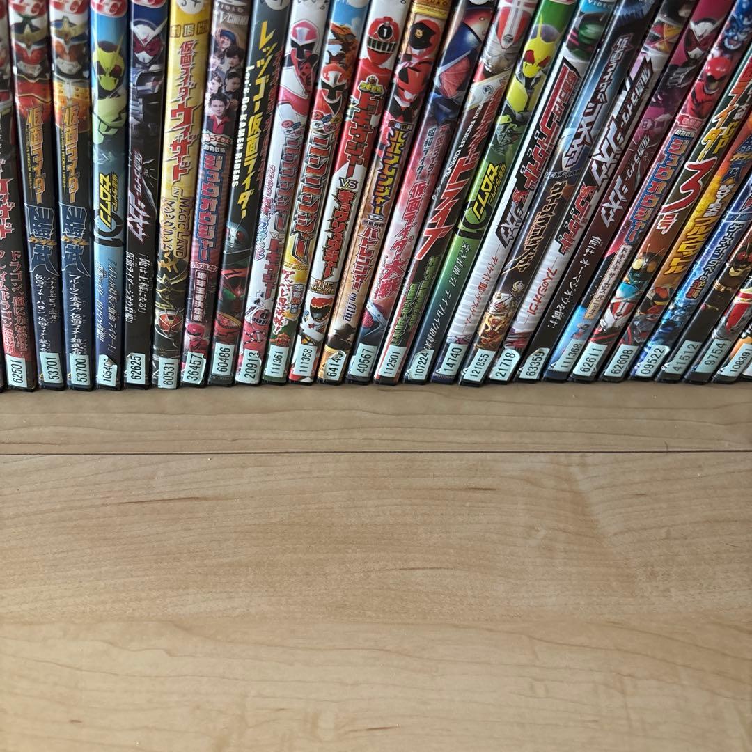 仮面ライダー　劇場版DVD　42枚セット