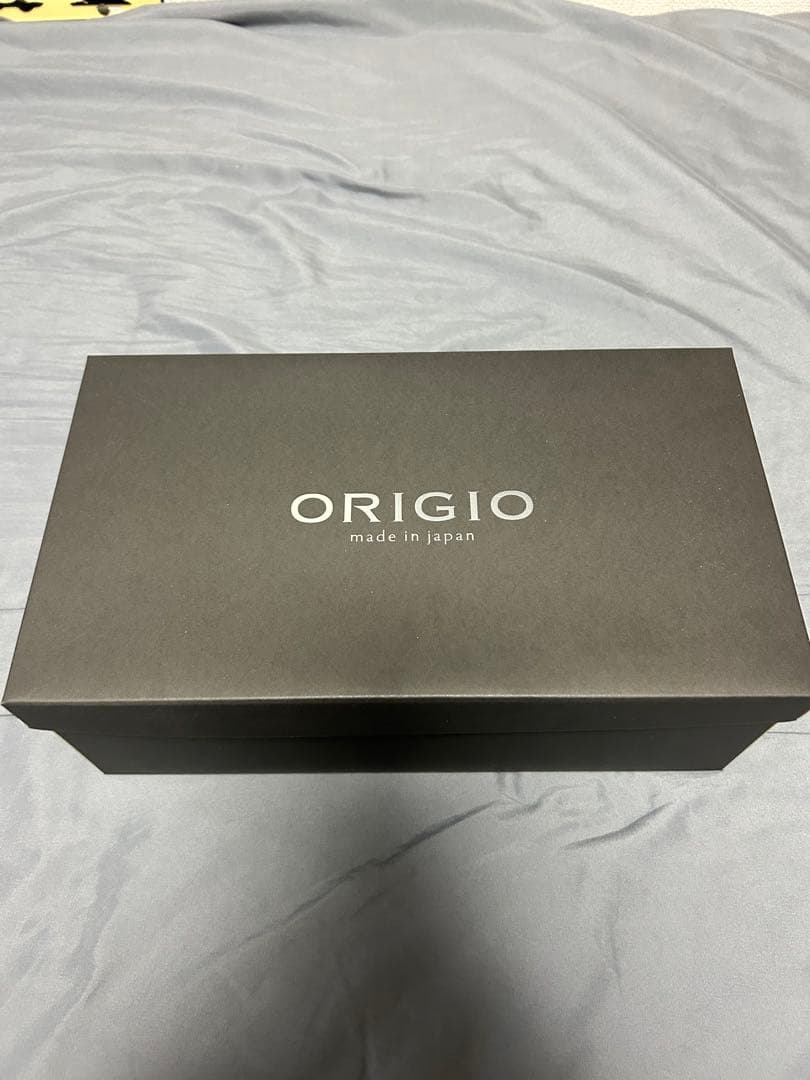 ORIGIO ブラック ストレートチップ