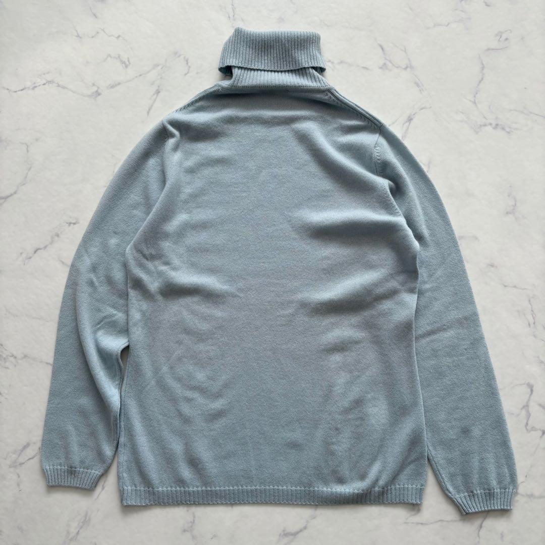 極美品 ロロピアーナ カシミヤ100% タートル ニット 46