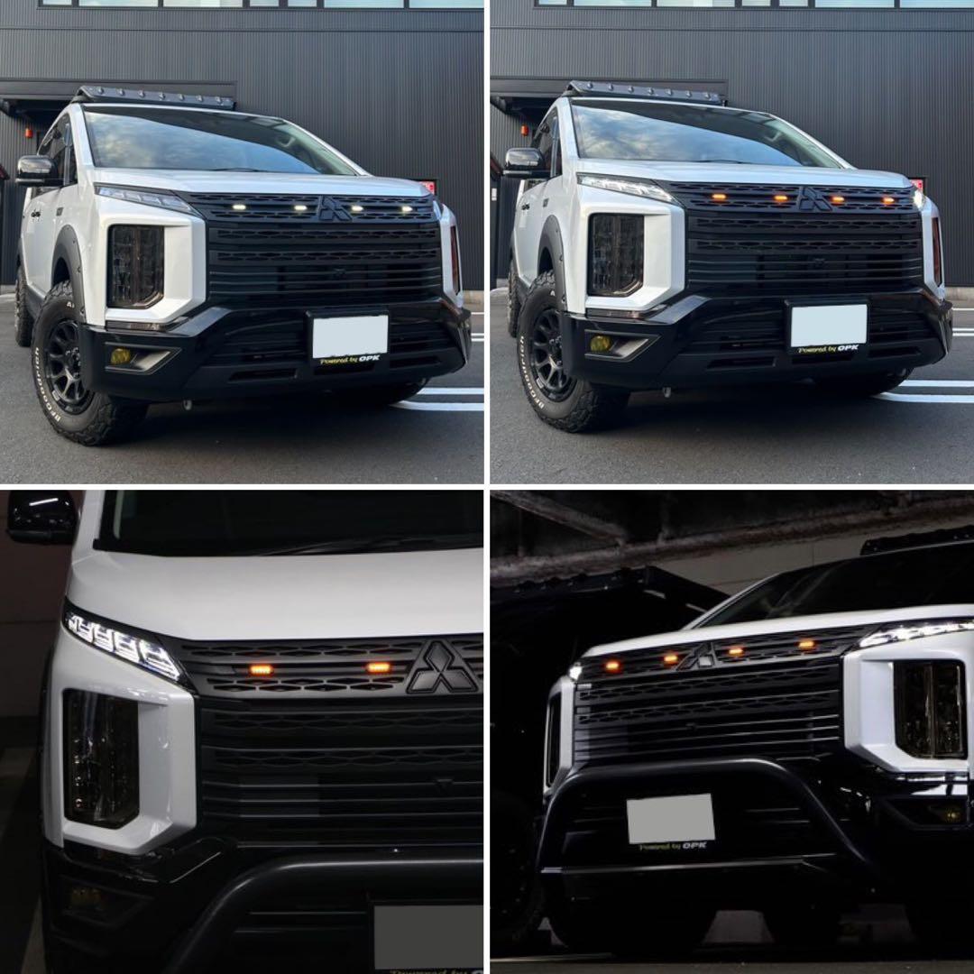 デリカ CV1W　グリルマーカー　純正配線を無加工で接続できる分岐ハーネスセット