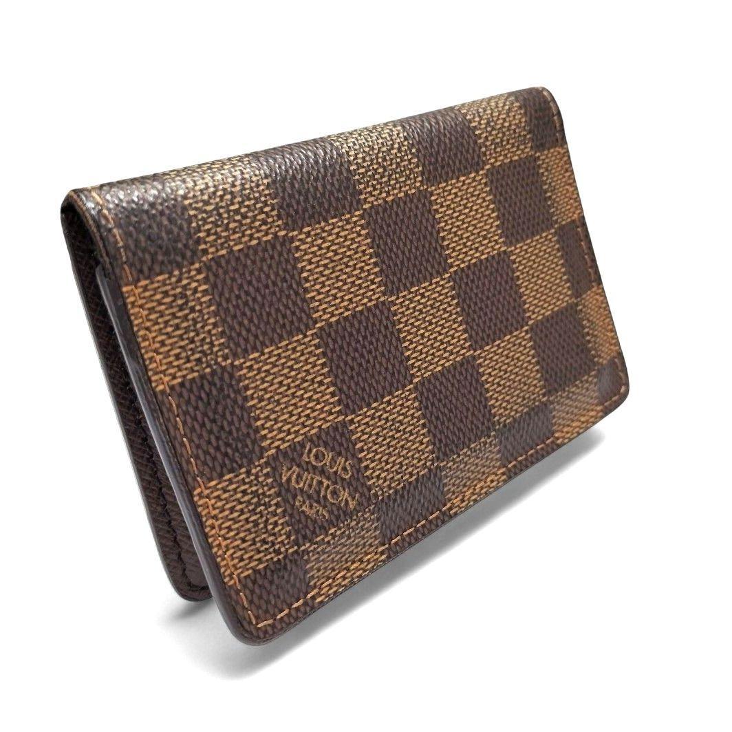 ダミエ エベヌ オーガナイザードゥポッシュ 名刺入れ カードケース ルイヴィトン