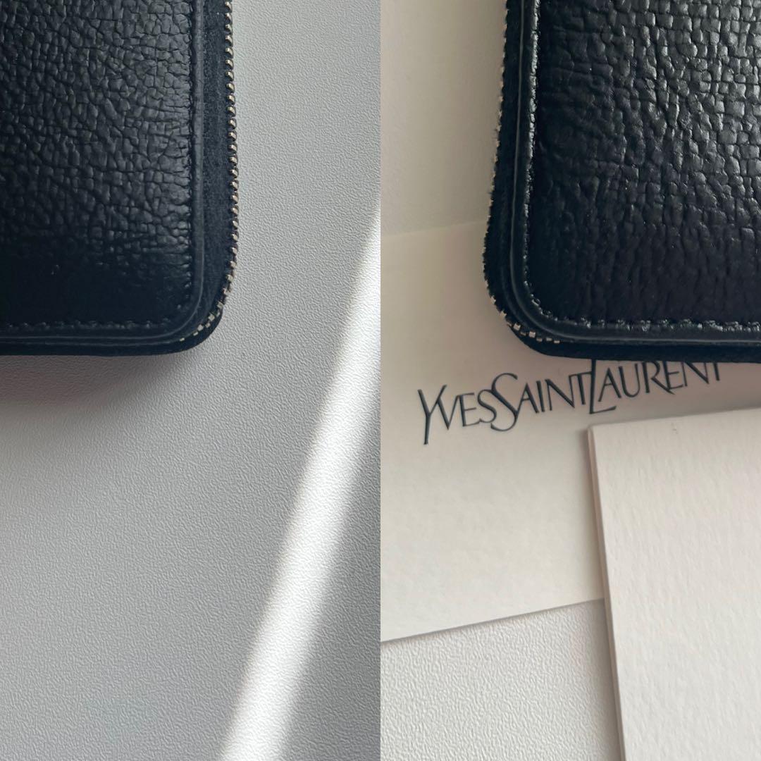 89 極上美品 SAINTLAURENT イヴサンローラン 長財布
